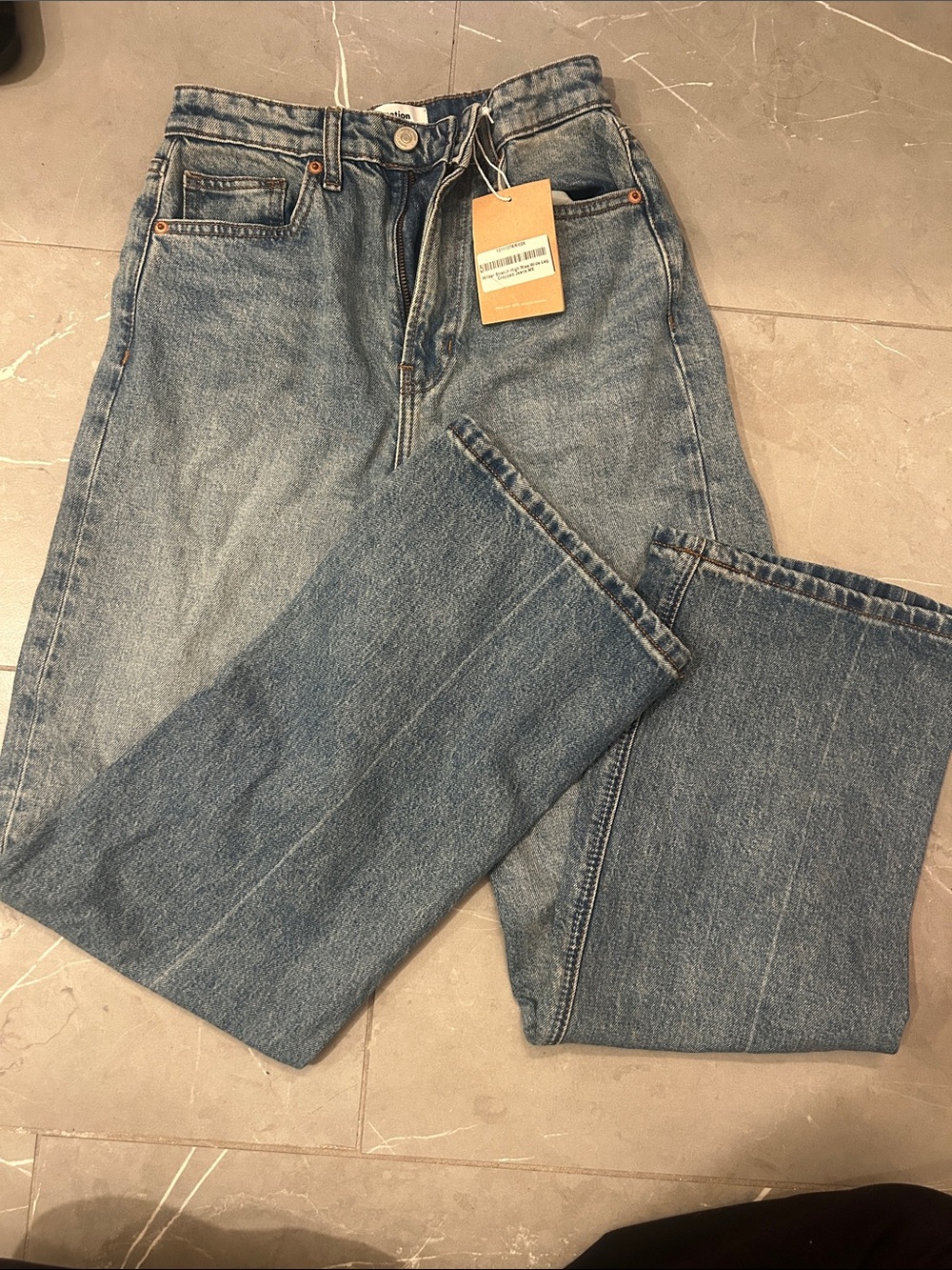 Wilder Stretch High Rise Wide Leg Jeans